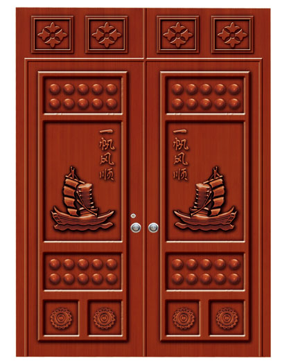 防盜門(mén)液壓機(jī)成型1