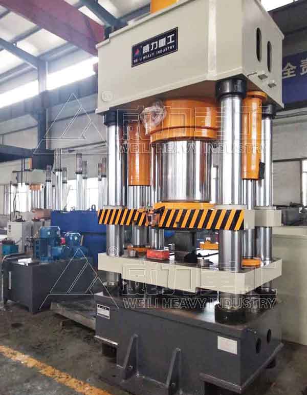 800噸四梁四柱液壓機，稀土合金粉末成型液壓機